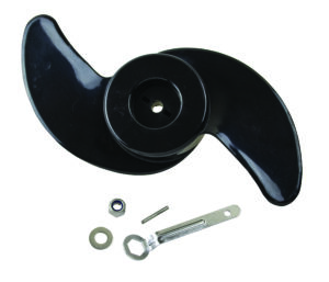 2 Blade Propeller for 40 lb Hand Controlled Trolling Motor by Pro Controll of the United States